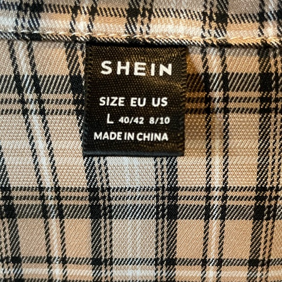 Cropped plaid 90s blazer - Picture 2 of 3